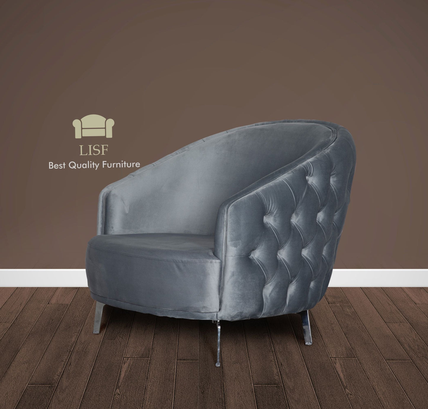 VERONA Sofa sets in Light Grey Velvet